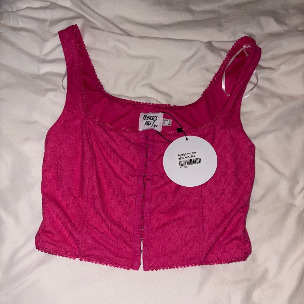 princess polly new with tags pink tank